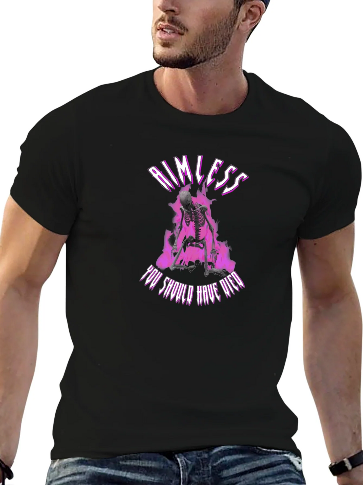 Aimless You Should Have Died Graphic Tee product image 6