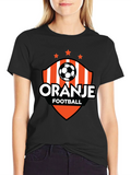 Oranje Football Black Graphic Tee product image 1