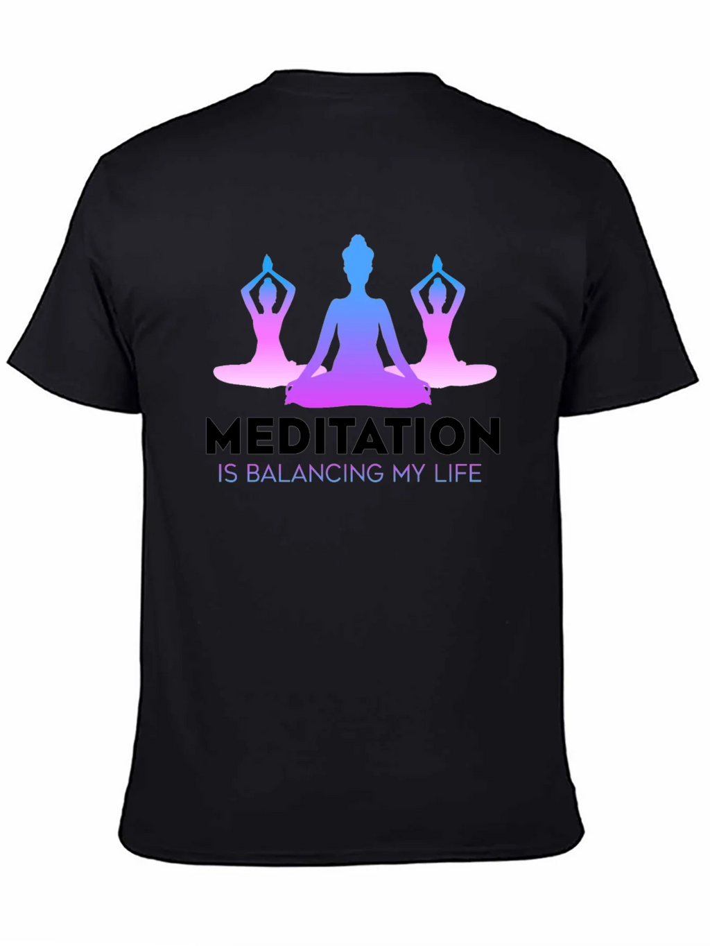 Meditation Balancing Life Graphic T-Shirt product image 1