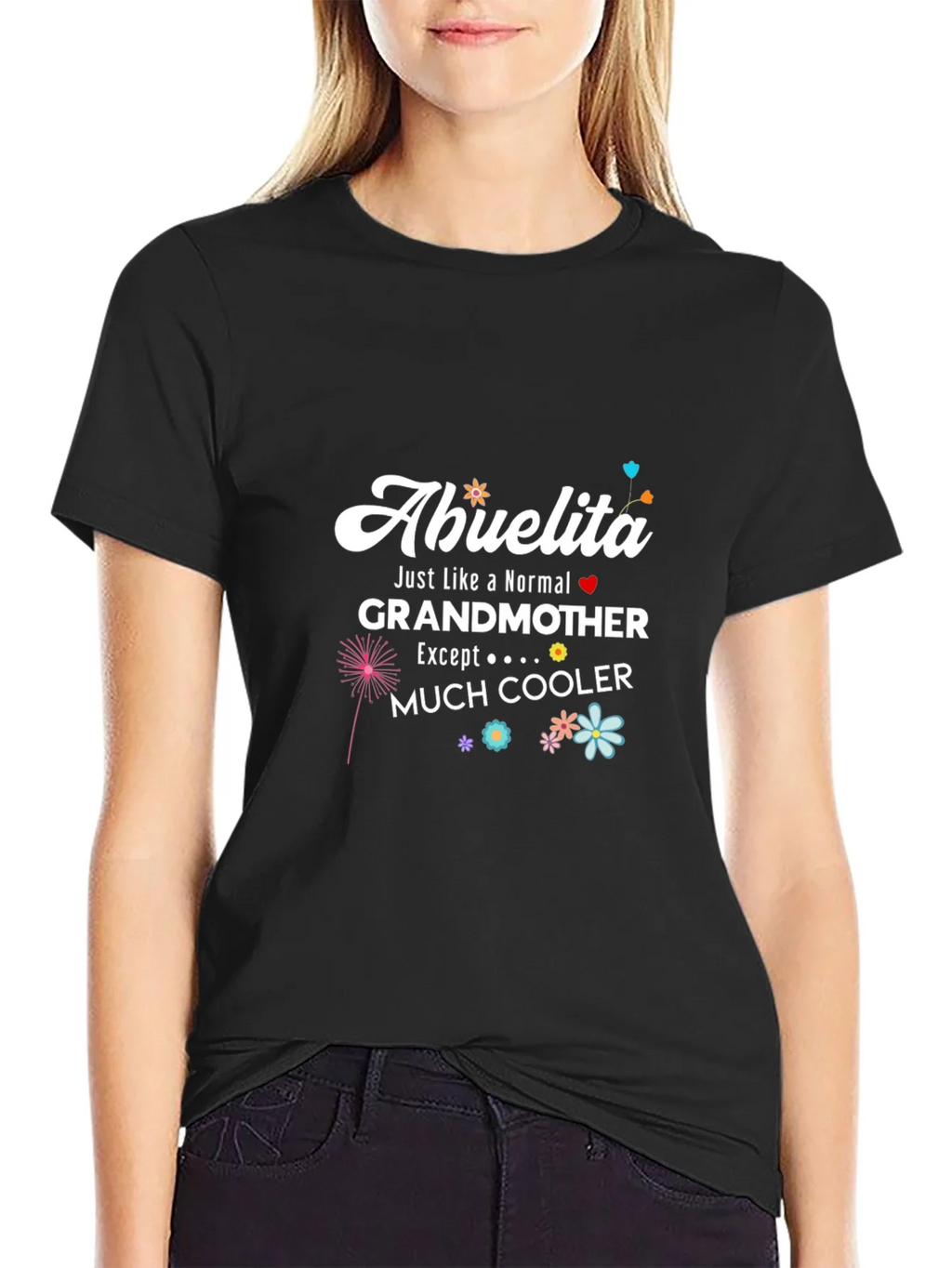 Abuelita Grandmother T-Shirt Much Cooler product image 2