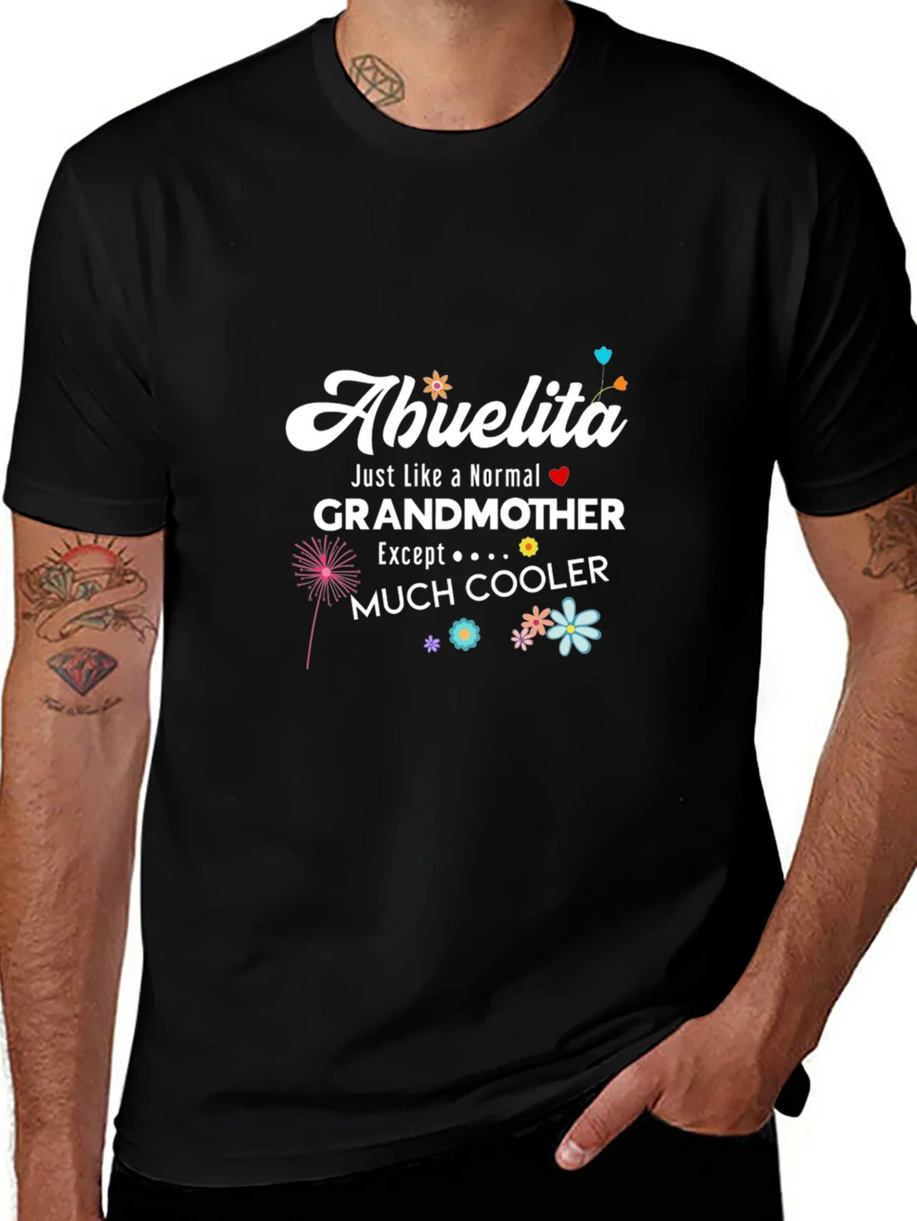 Abuelita Grandmother T-Shirt Much Cooler product image 1