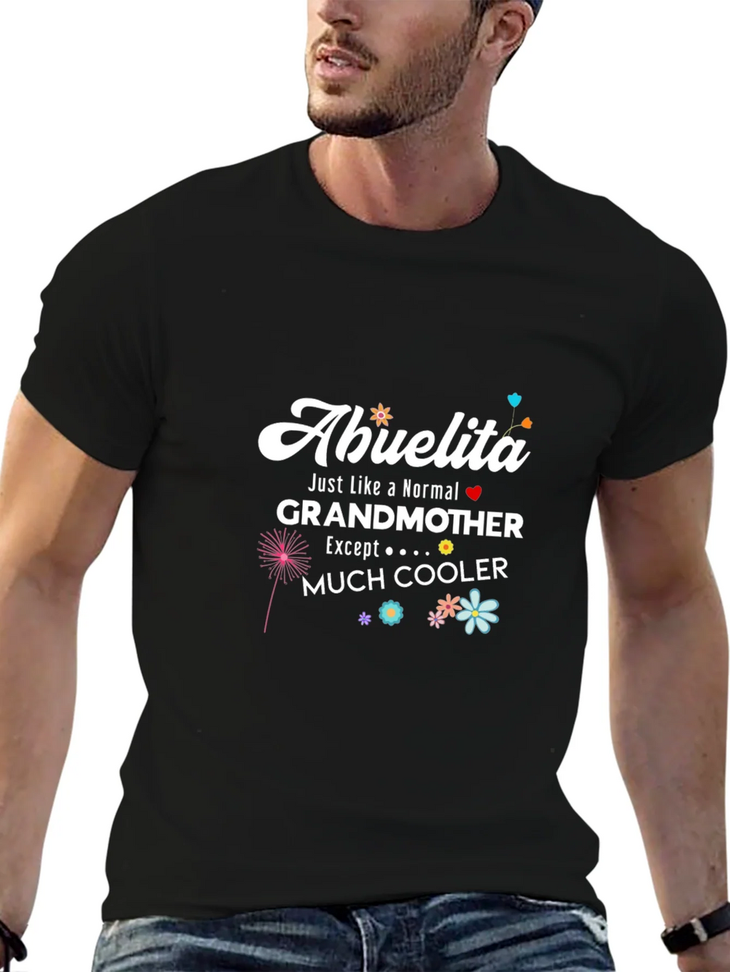 Abuelita Grandmother T-Shirt Much Cooler product image 4
