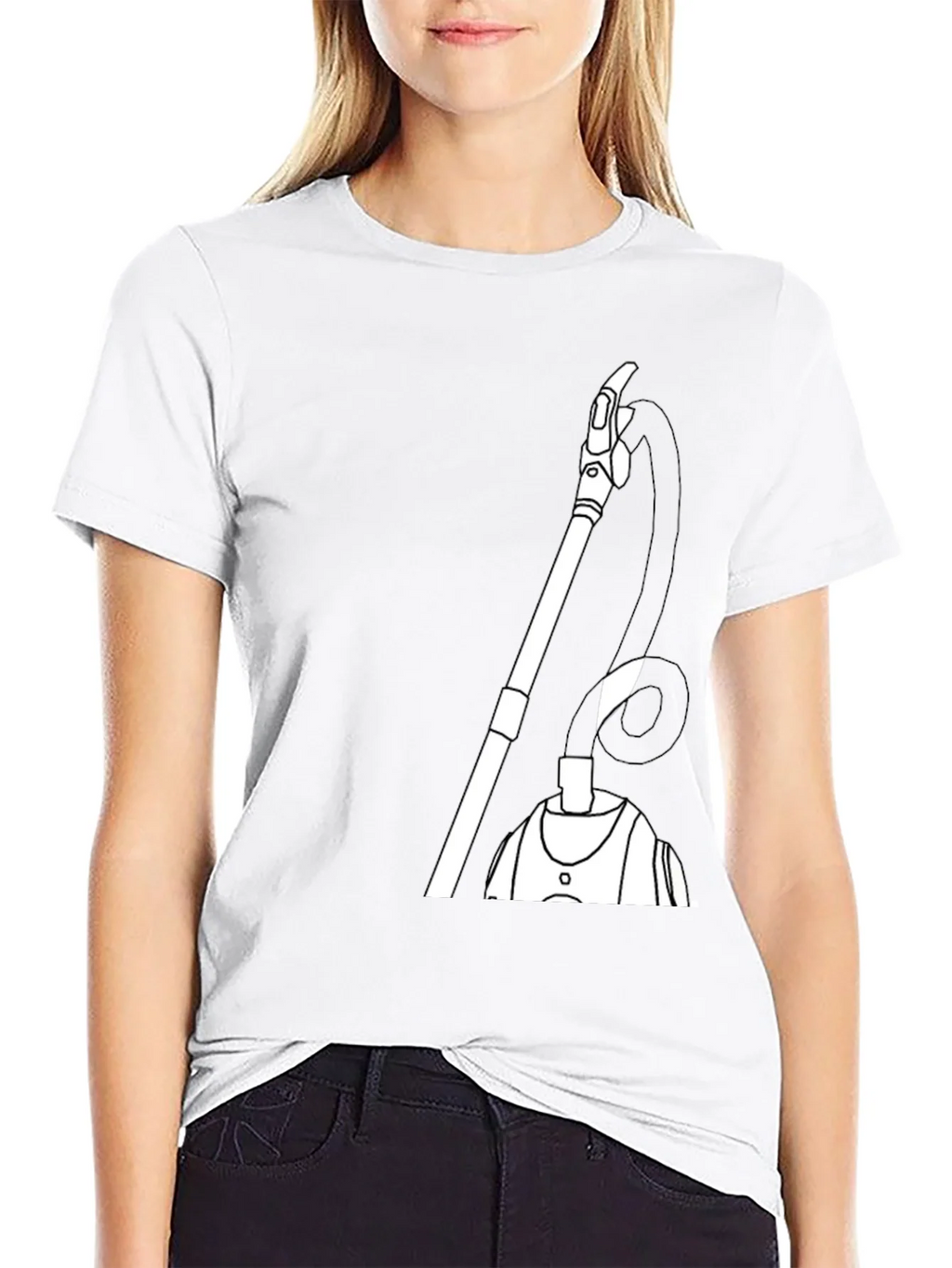 Vacuum Cleaner Graphic T-Shirt - Clean Style product image 4