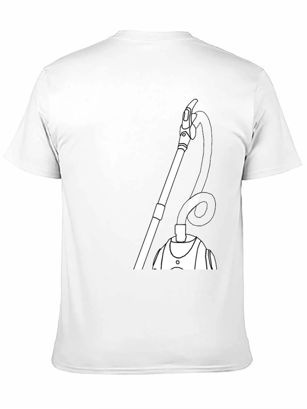 Vacuum Cleaner Graphic T-Shirt - Clean Style product image 5