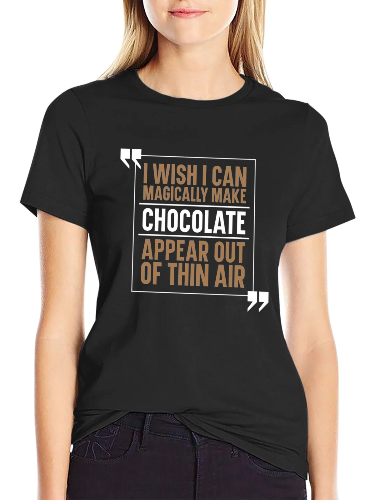 Chocolate Wish T-Shirt: Magically Delicious Style product image 2