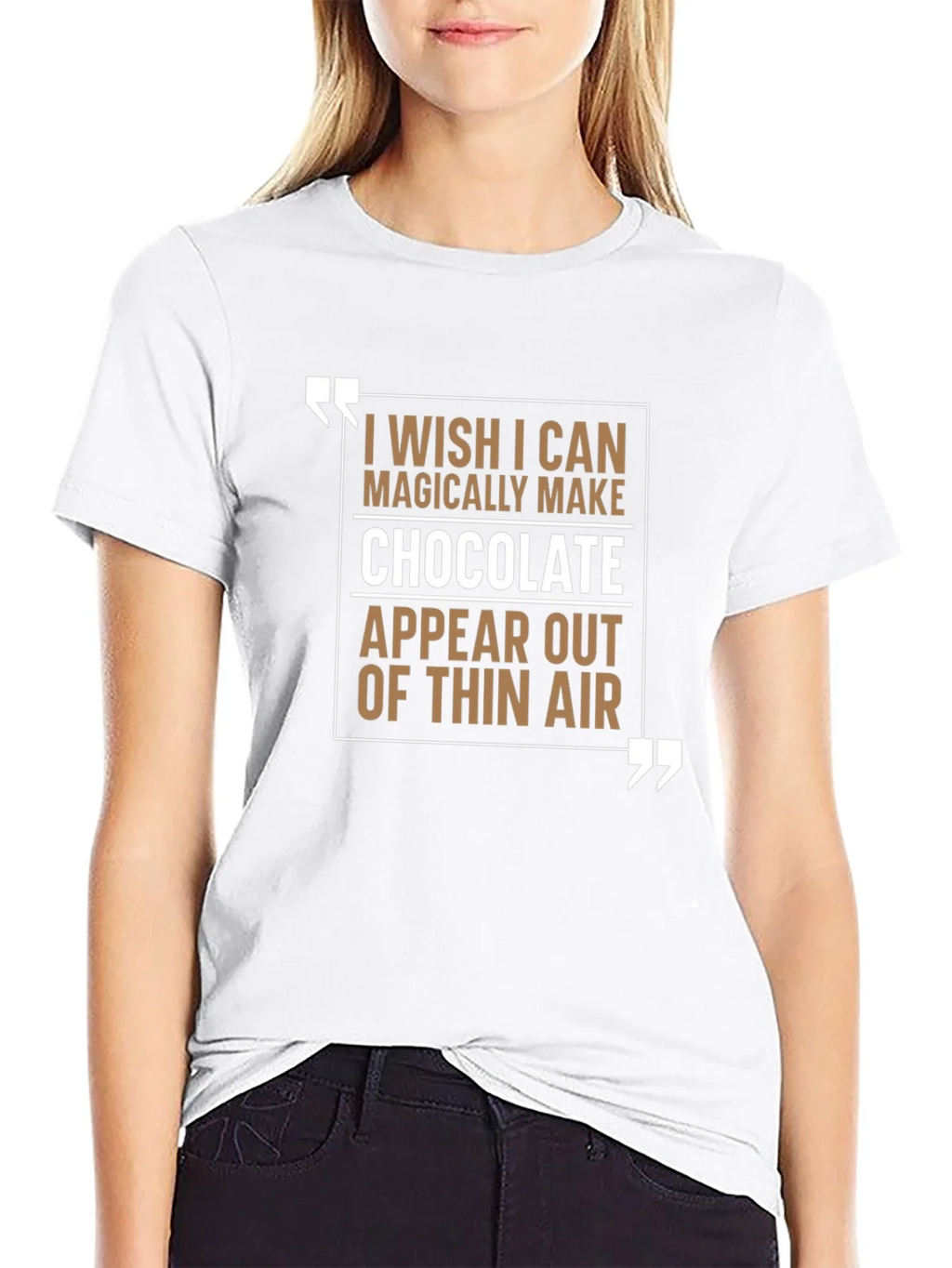 Chocolate Wish T-Shirt: Magically Delicious Style product image 8