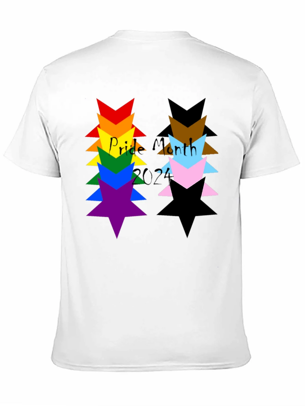 Pride Month Star Stack T-Shirt product image 10