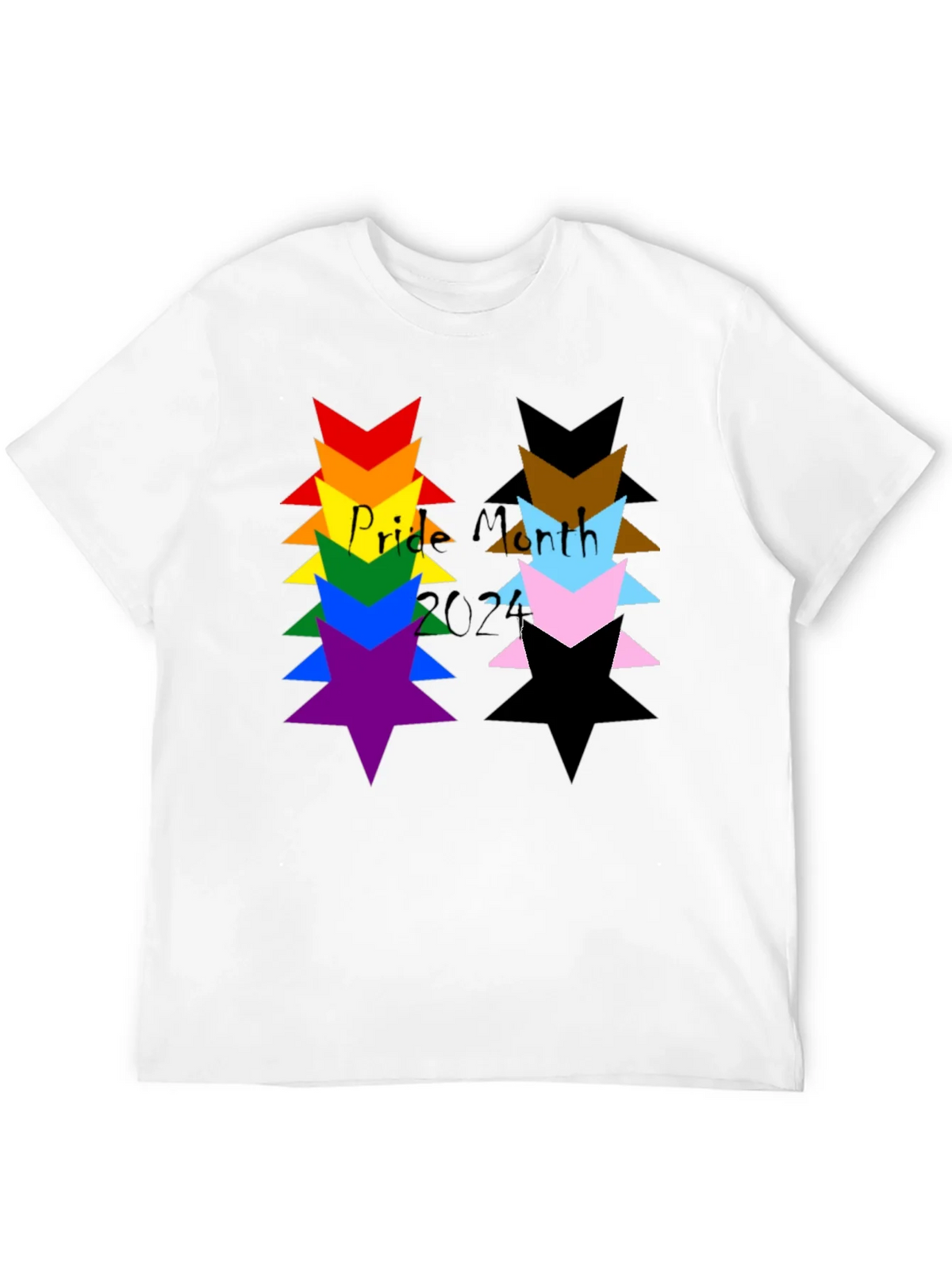 Pride Month Star Stack T-Shirt product image 11