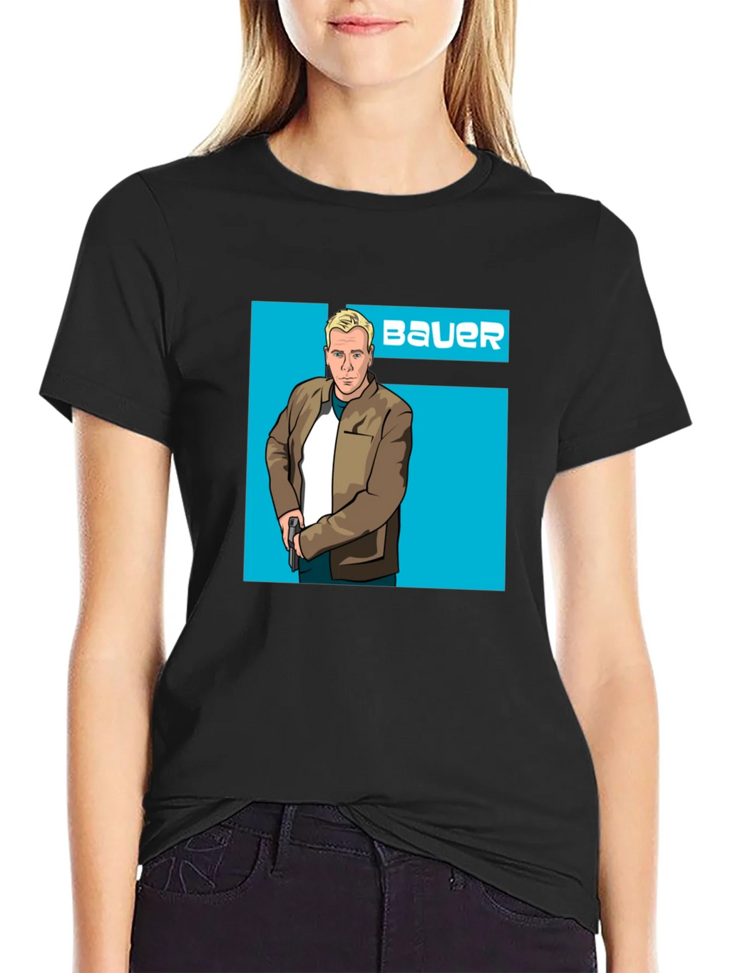 Bauer Graphic Tee - Mens Black T-Shirt product image 2