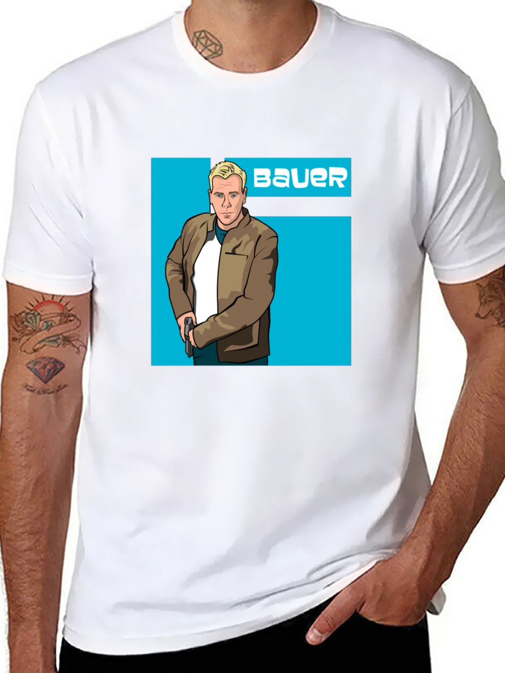 Bauer Graphic Tee - Mens Black T-Shirt product image 7