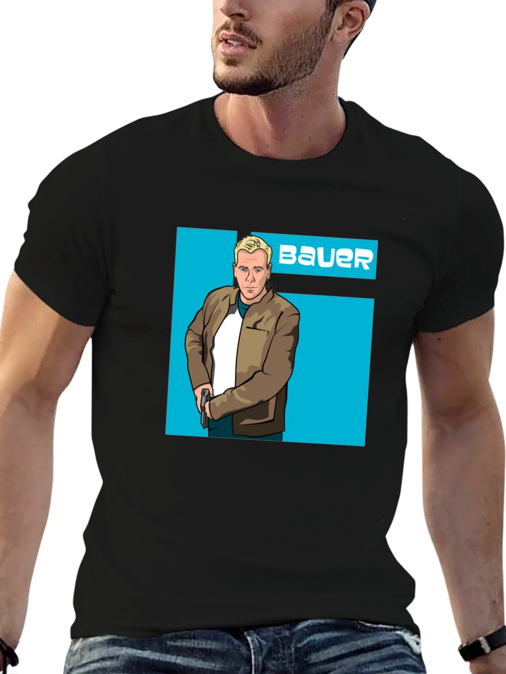 Bauer Graphic Tee - Mens Black T-Shirt product image 6