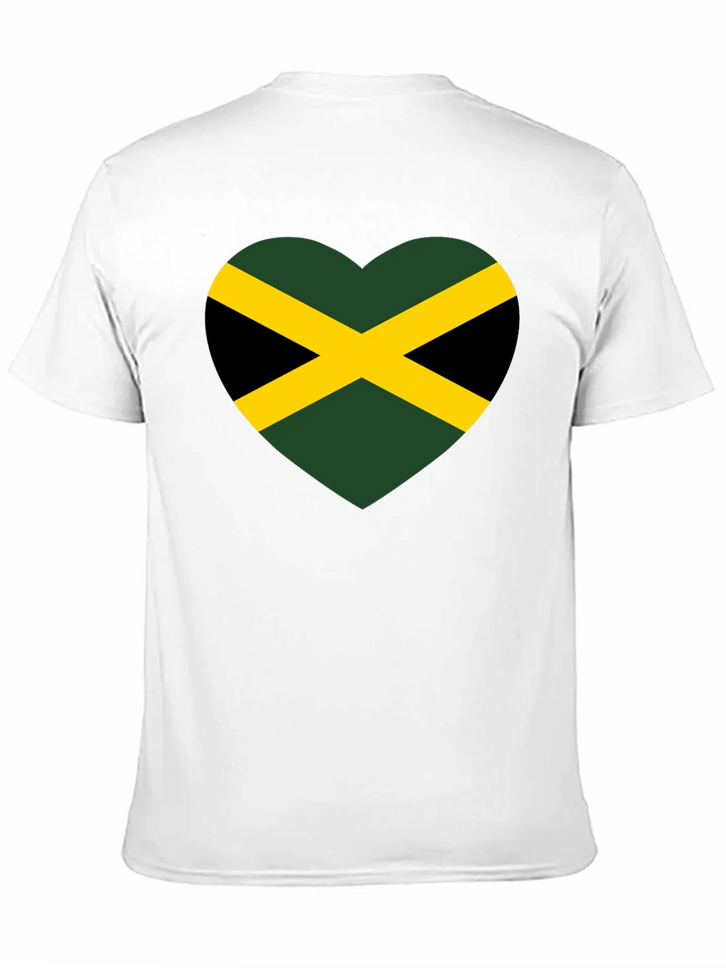 Jamaica Flag Heart T-Shirt product image 10