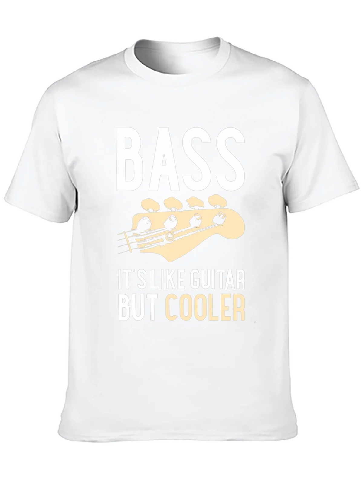 Bass is Cooler Black Graphic Tee Shirt product image 8