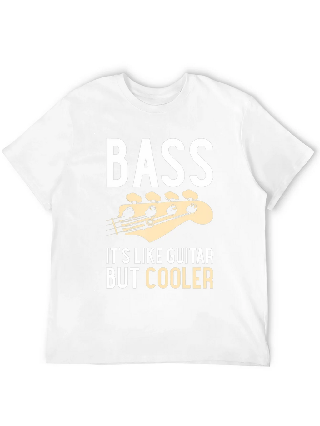 Bass is Cooler Black Graphic Tee Shirt product image 10