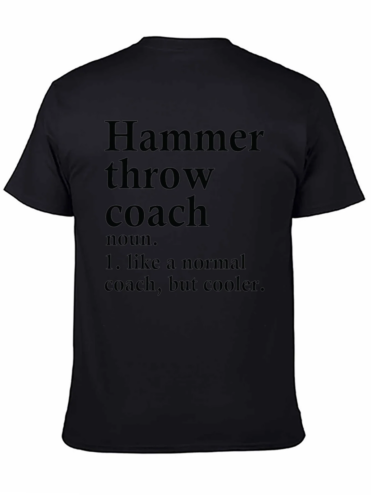 Hammer Throw Coach Definition Graphic T-Shirt product image 3