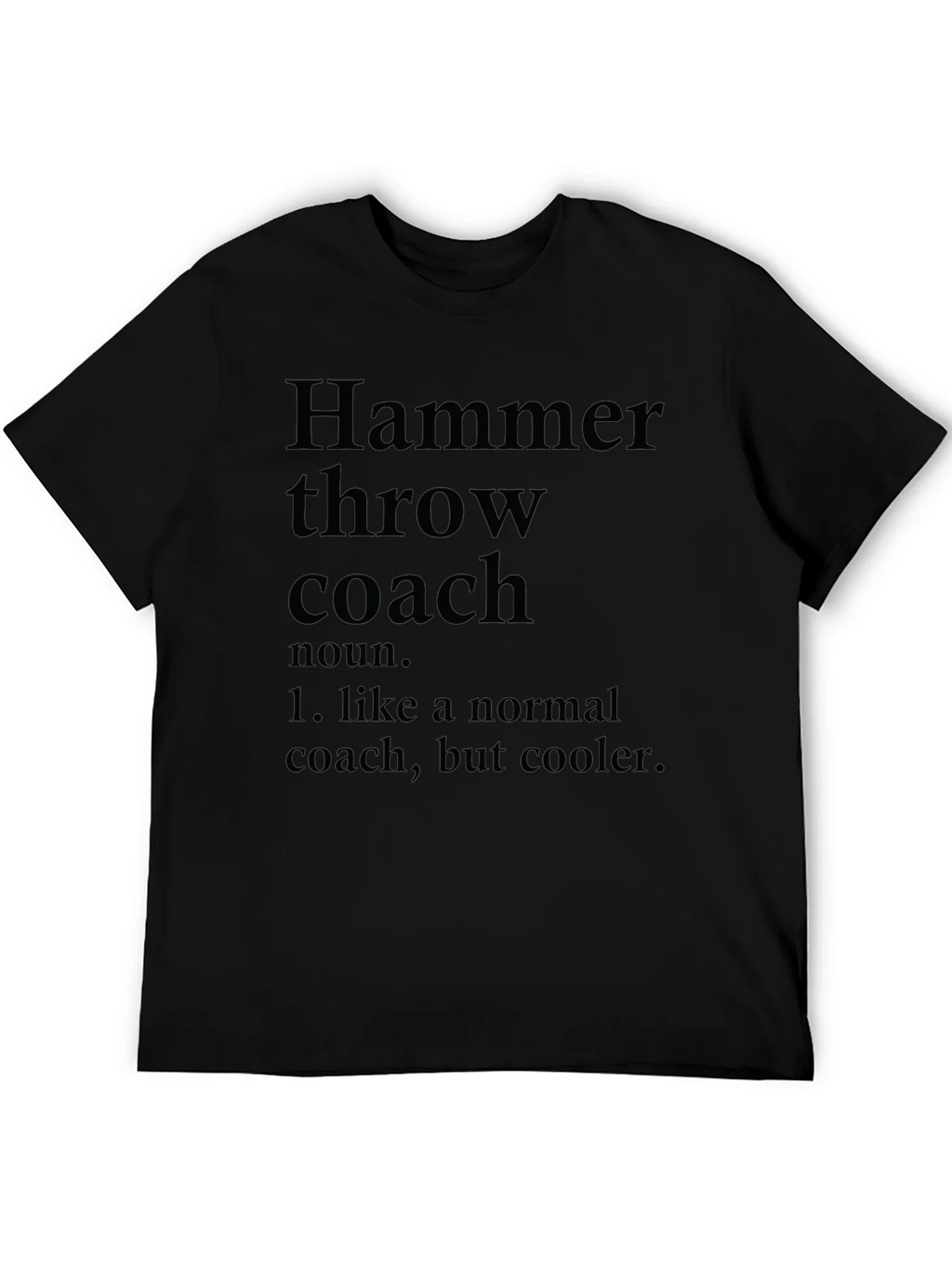 Hammer Throw Coach Definition Graphic T-Shirt product image 4
