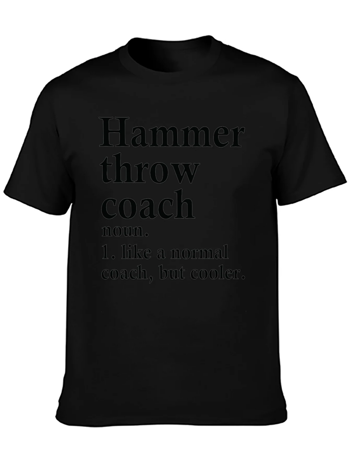 Hammer Throw Coach Definition Graphic T-Shirt product image 2