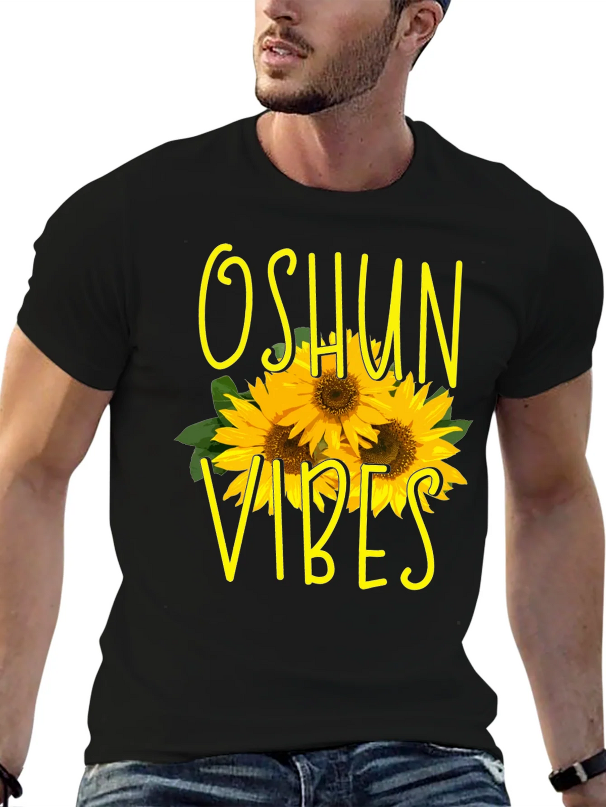 Oshun Vibes Sunflower Graphic Tee product image 6