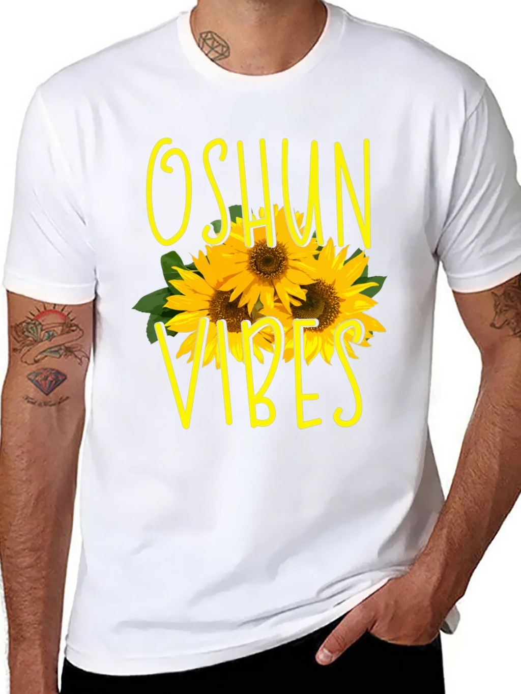 Oshun Vibes Sunflower Graphic Tee product image 7