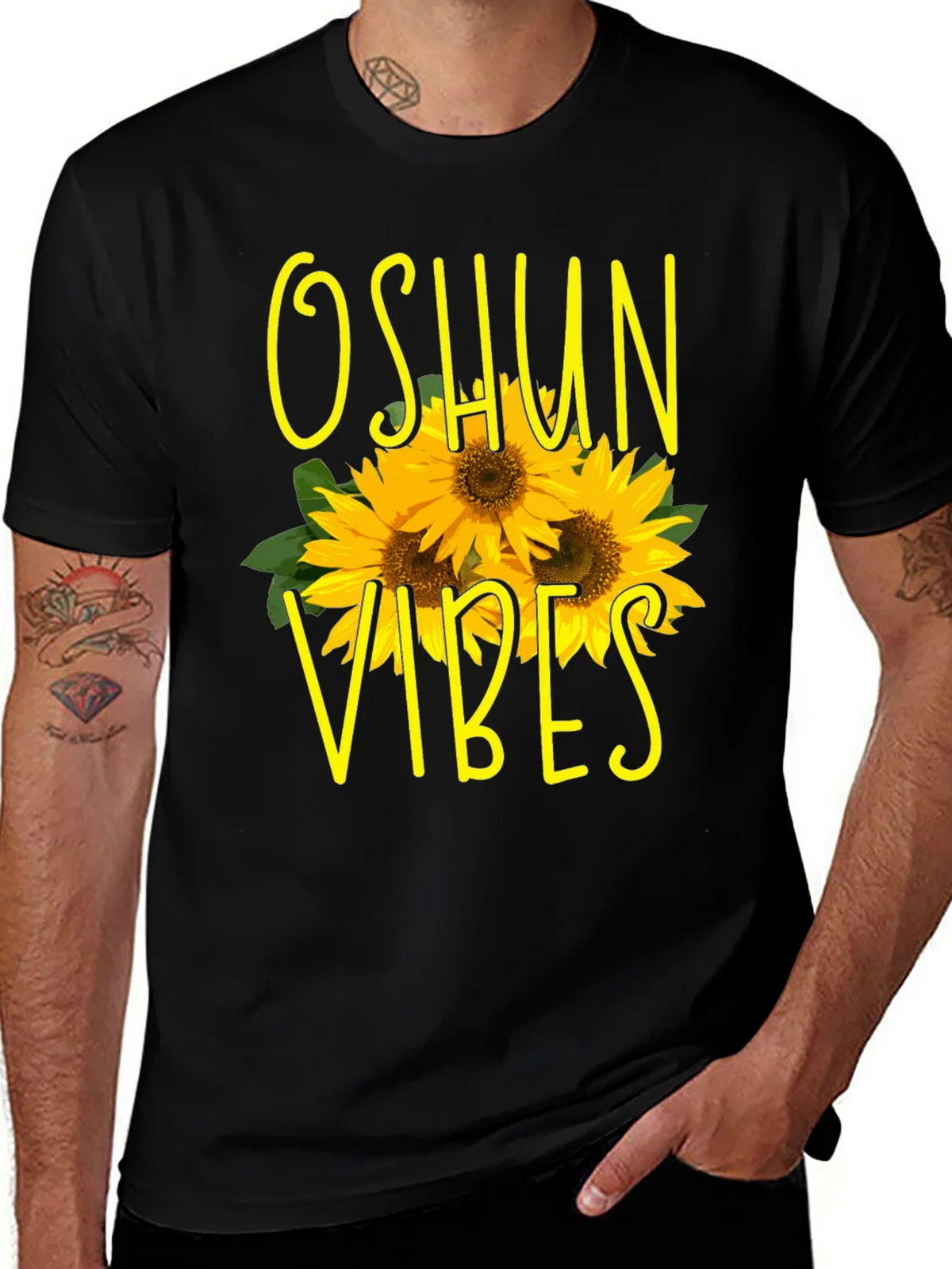 Oshun Vibes Sunflower Graphic Tee product image 1
