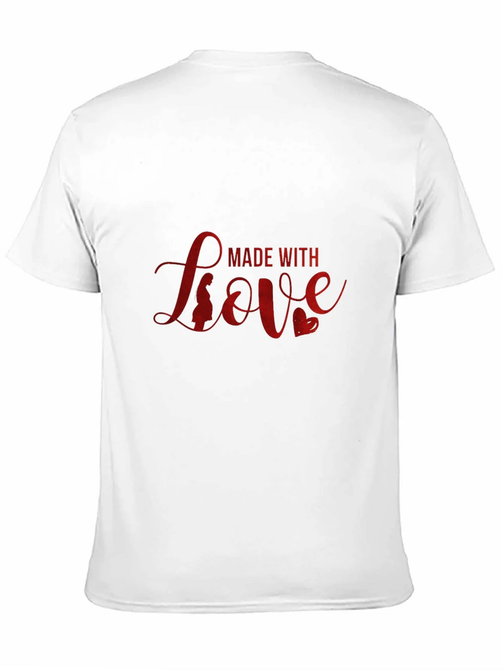 Made with Love Black T-Shirt product image 8