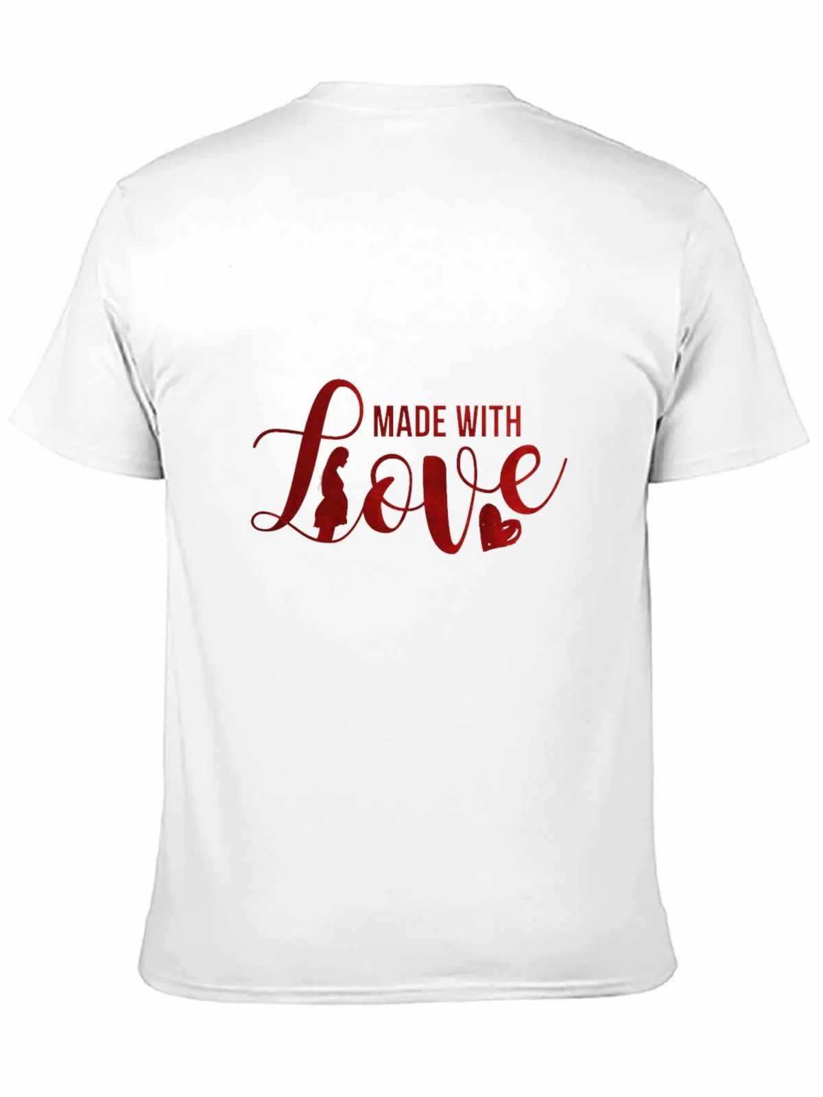 Made with Love Black T-Shirt product image 8