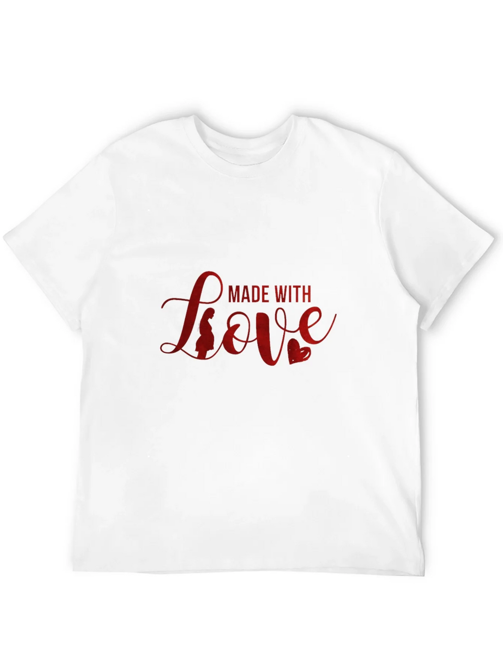 Made with Love Black T-Shirt product image 9