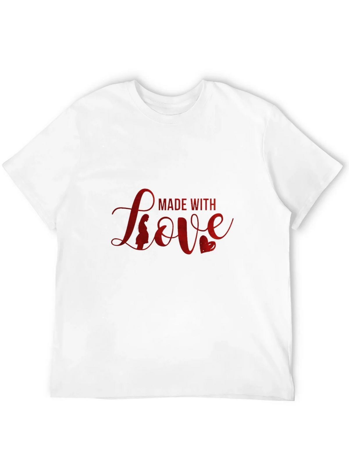 Made with Love Black T-Shirt product image 9