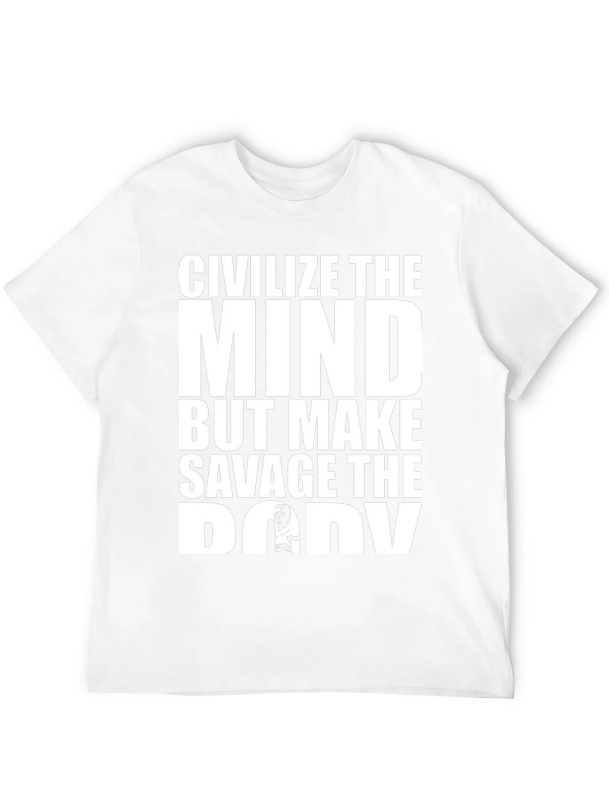 Civilize the Mind Savage Body Graphic Tee product image 11