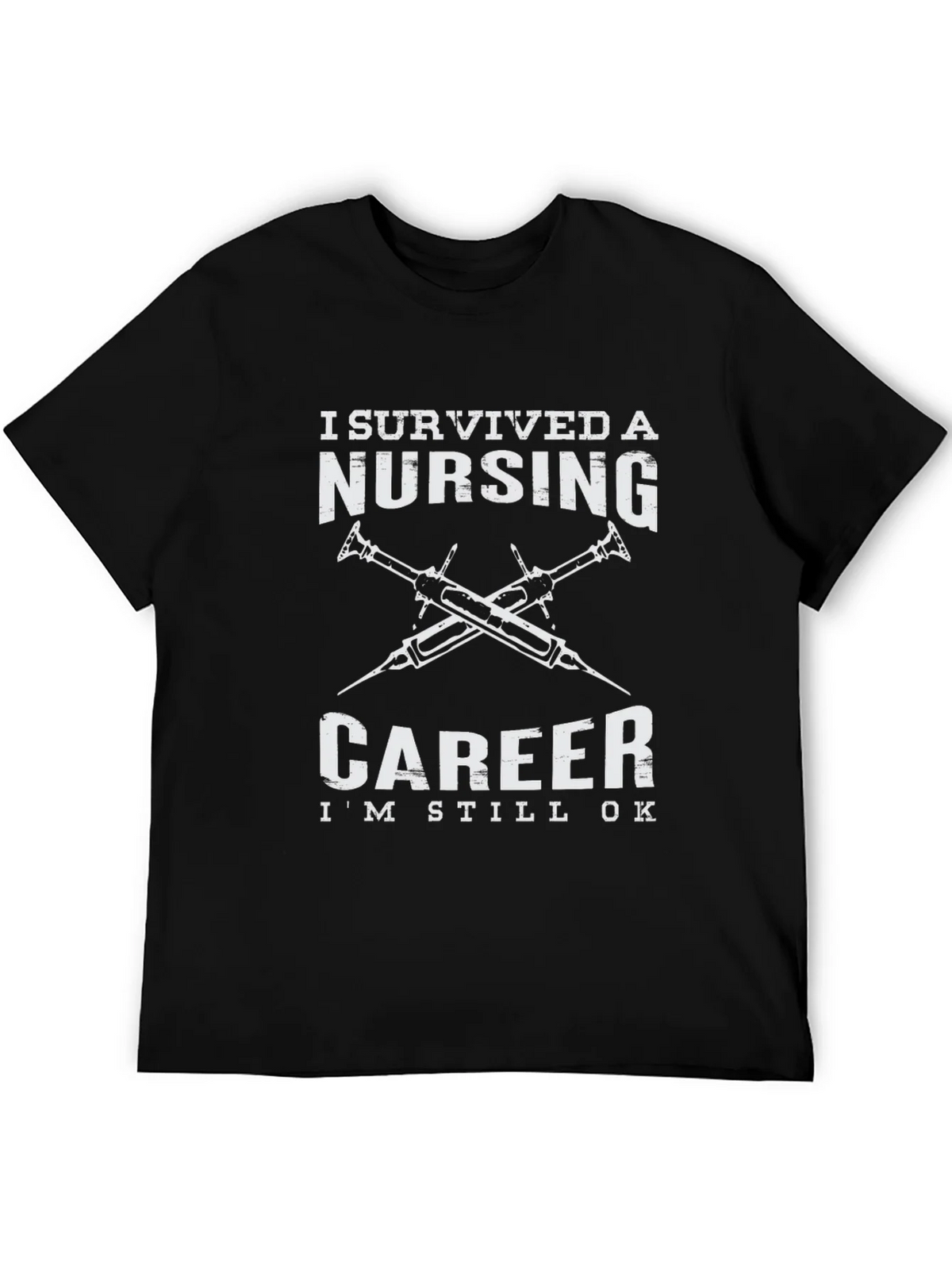 Nursing Career Survivor Graphic T-Shirt product image 2