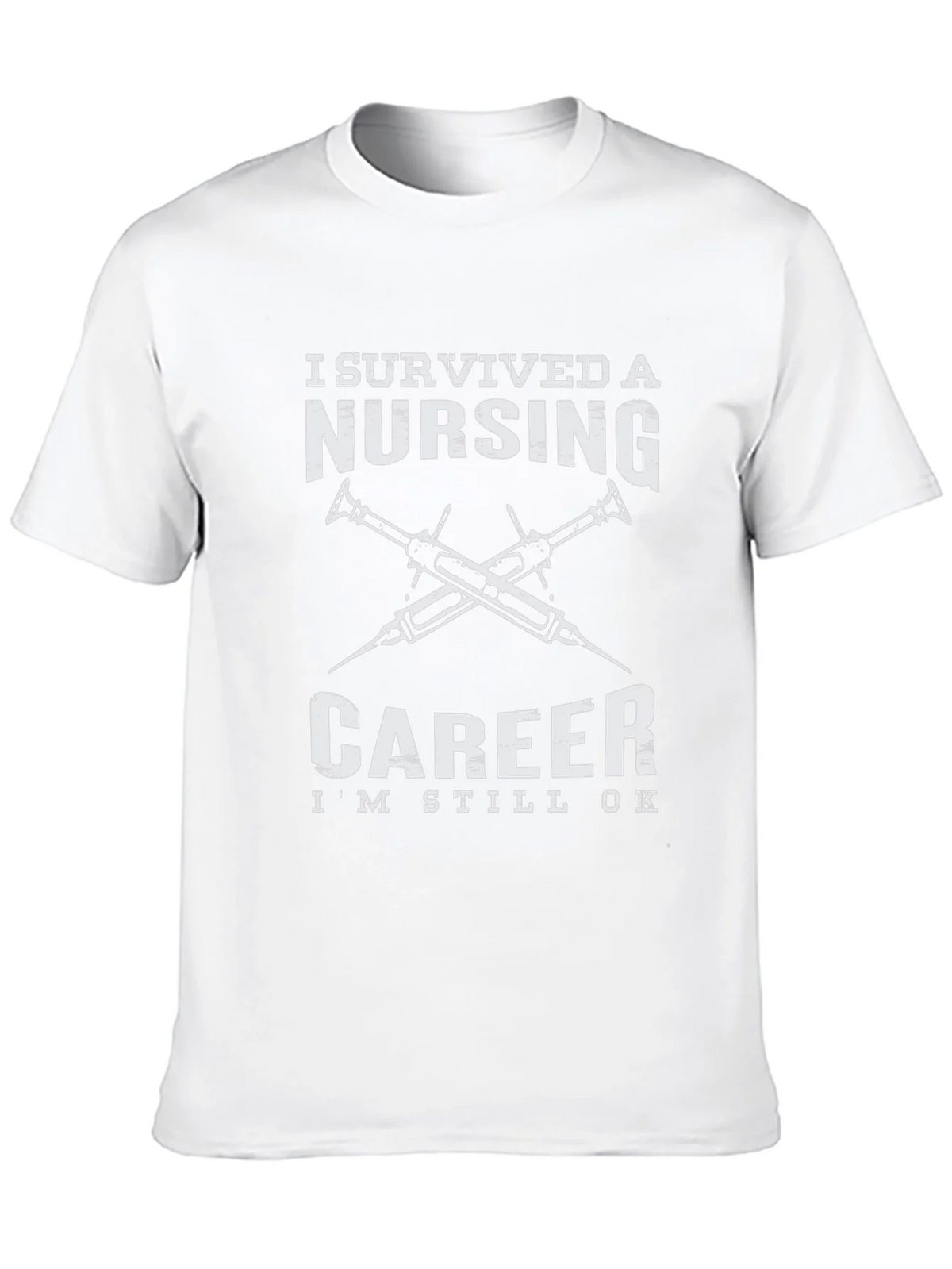 Nursing Career Survivor Graphic T-Shirt product image 5