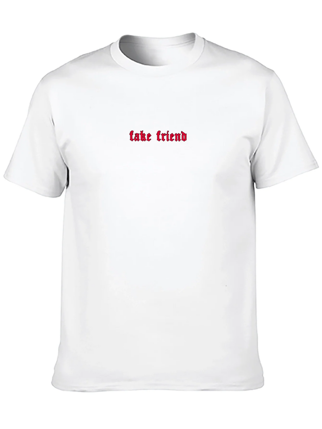 Fake Friend Graphic Tee - Trendy Black T-Shirt product image 9