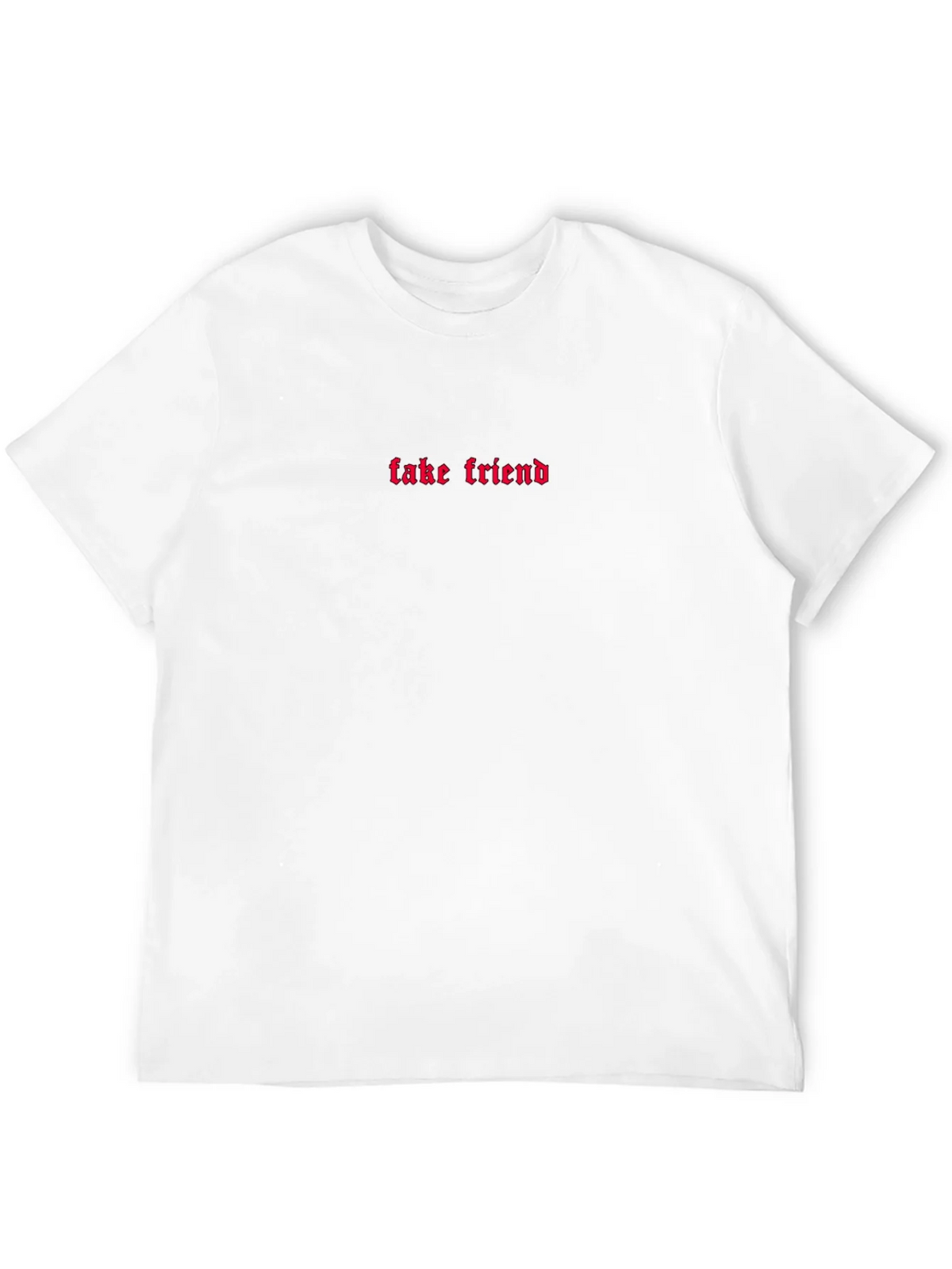 Fake Friend Graphic Tee - Trendy Black T-Shirt product image 11