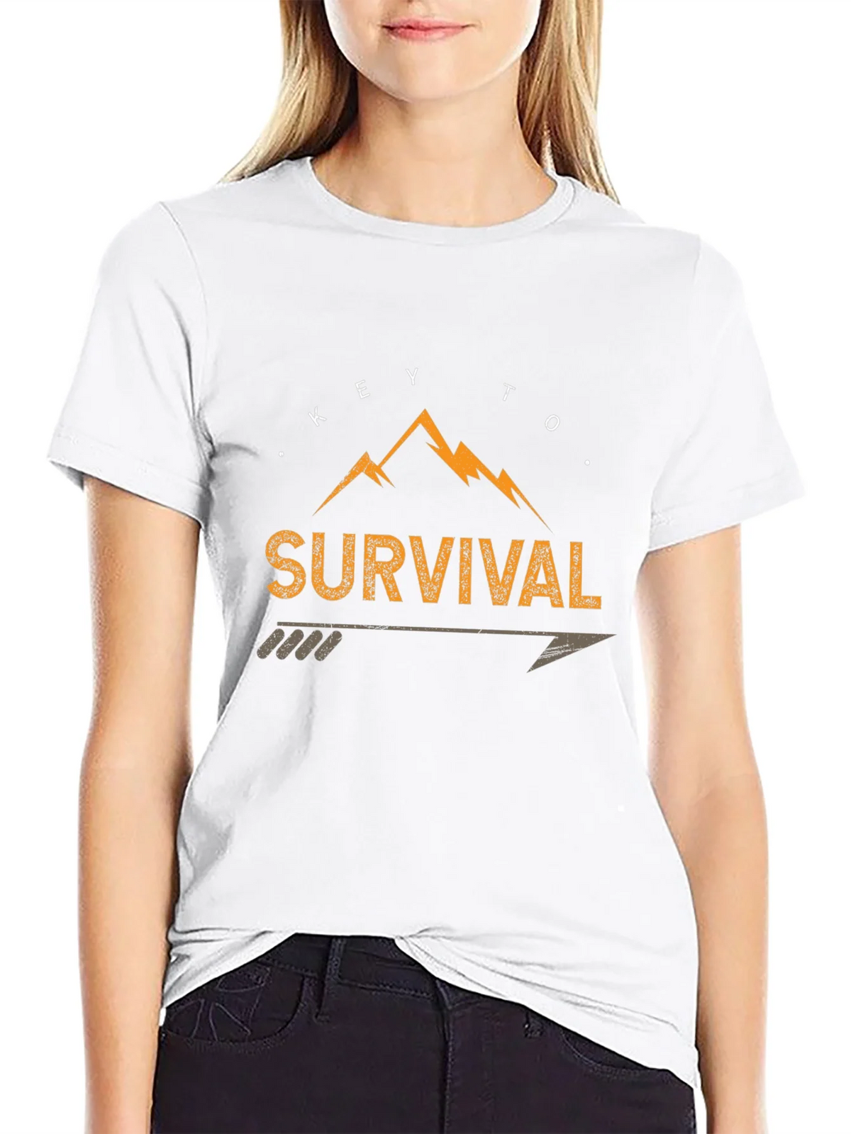 Key To Survival Mountain Arrow T-Shirt product image 8