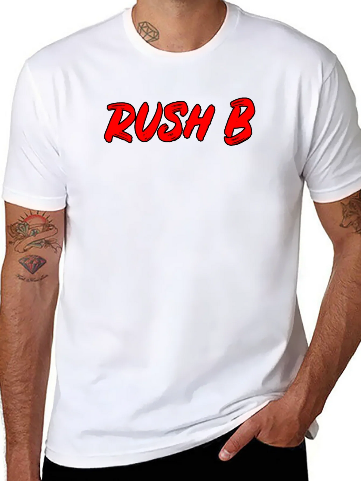 Rush B Graphic T-Shirt - Bold Statement Tee product image 7