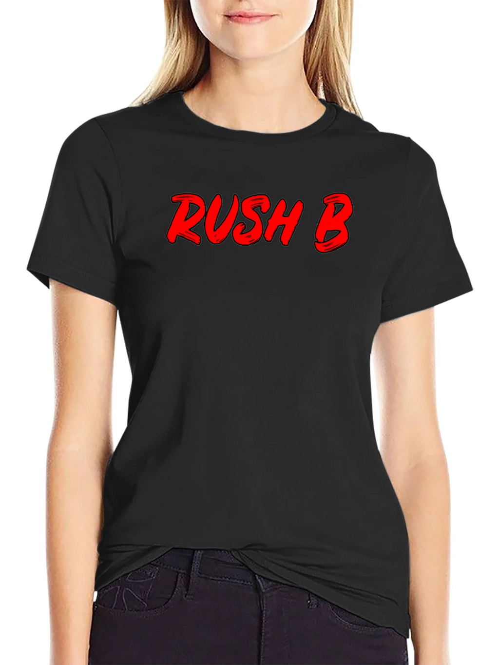Rush B Graphic T-Shirt - Bold Statement Tee product image 2
