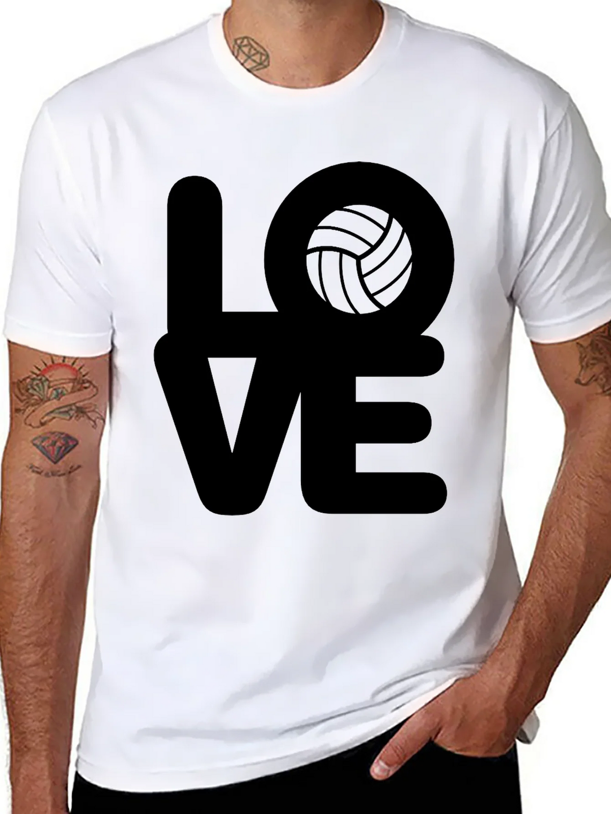 Love Volleyball Graphic Tee - Stylish Unisex T-Shirt product image 7