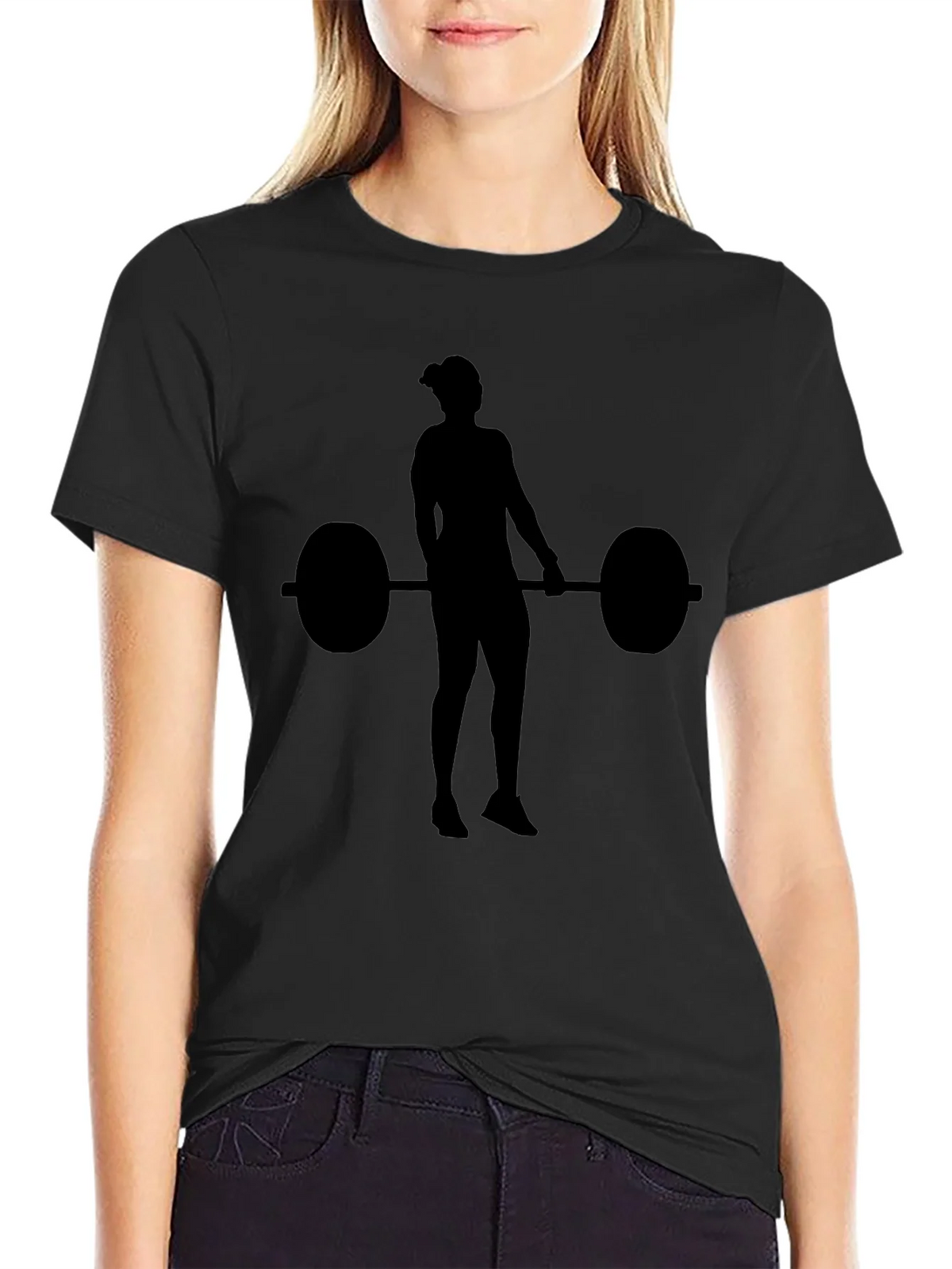 Weightlifting Silhouette T-Shirt product image 2