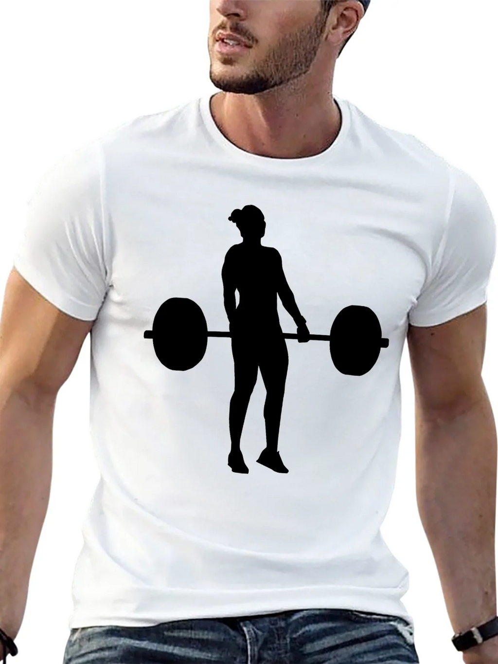Weightlifting Silhouette T-Shirt product image 12