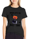 Bruh Lets Go To Mali-Boo Halloween T-Shirt product image 1