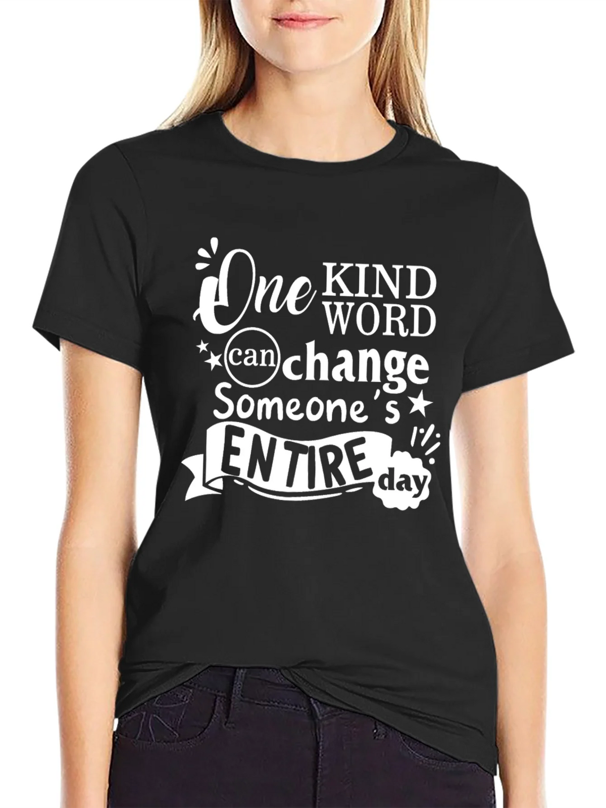 Kind Word Change T-Shirt - Inspiring Graphic Tee product image 2