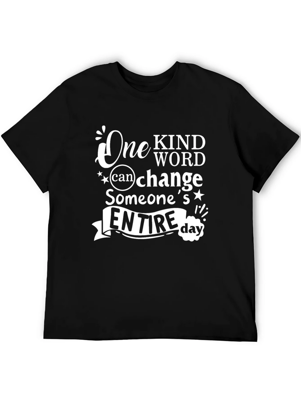 Kind Word Change T-Shirt - Inspiring Graphic Tee product image 5