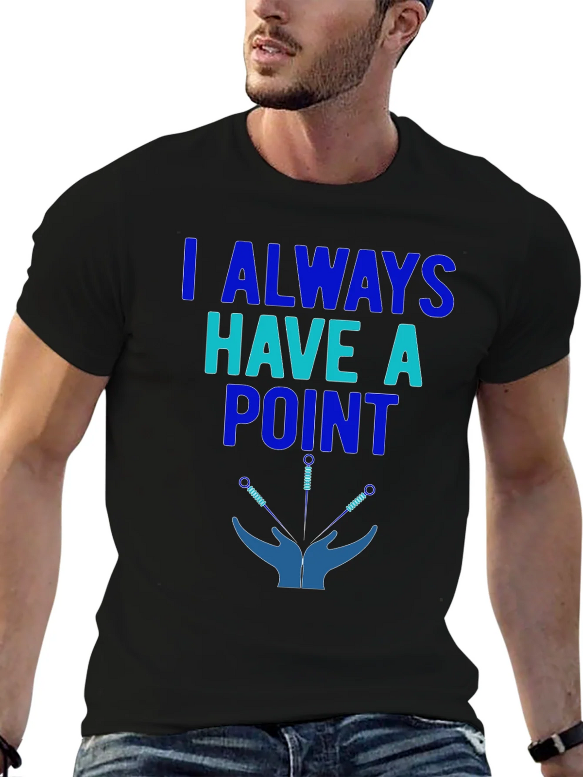 Acupuncture T-Shirt: I Always Have a Point product image 3