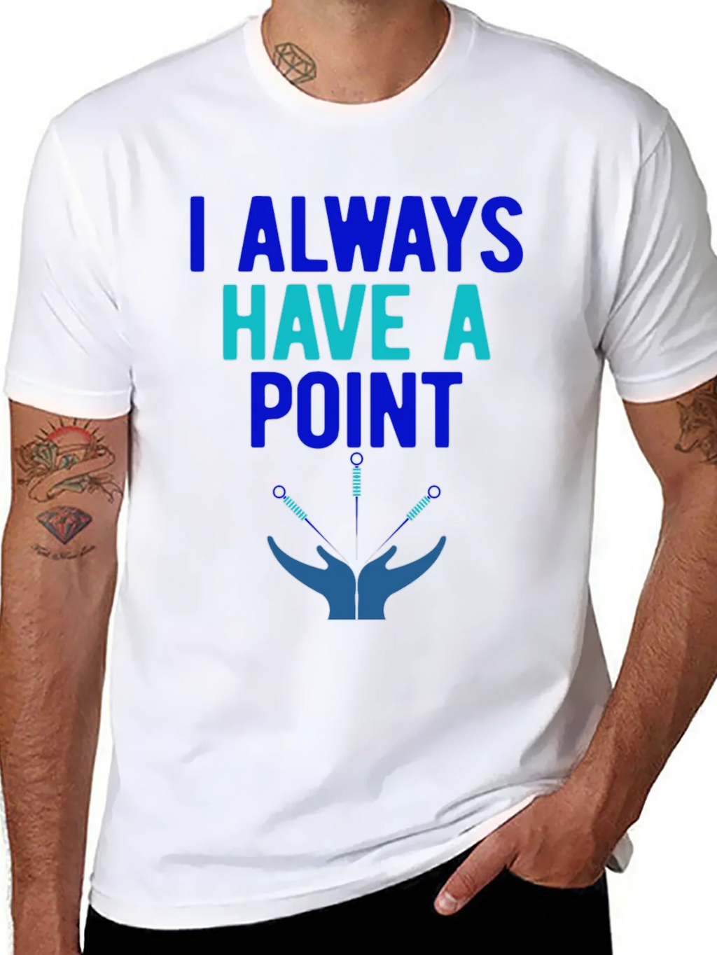 Acupuncture T-Shirt: I Always Have a Point product image 4