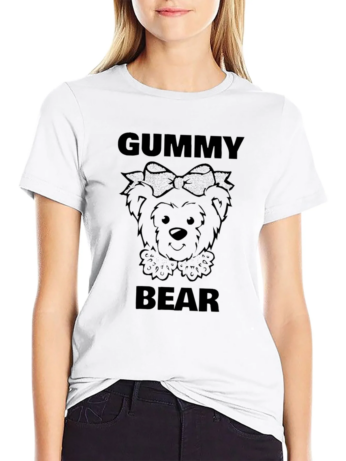 Gummy Bear Graphic Tee - Black Unisex T-Shirt product image 8