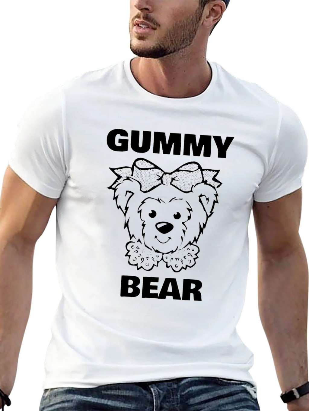 Gummy Bear Graphic Tee - Black Unisex T-Shirt product image 12