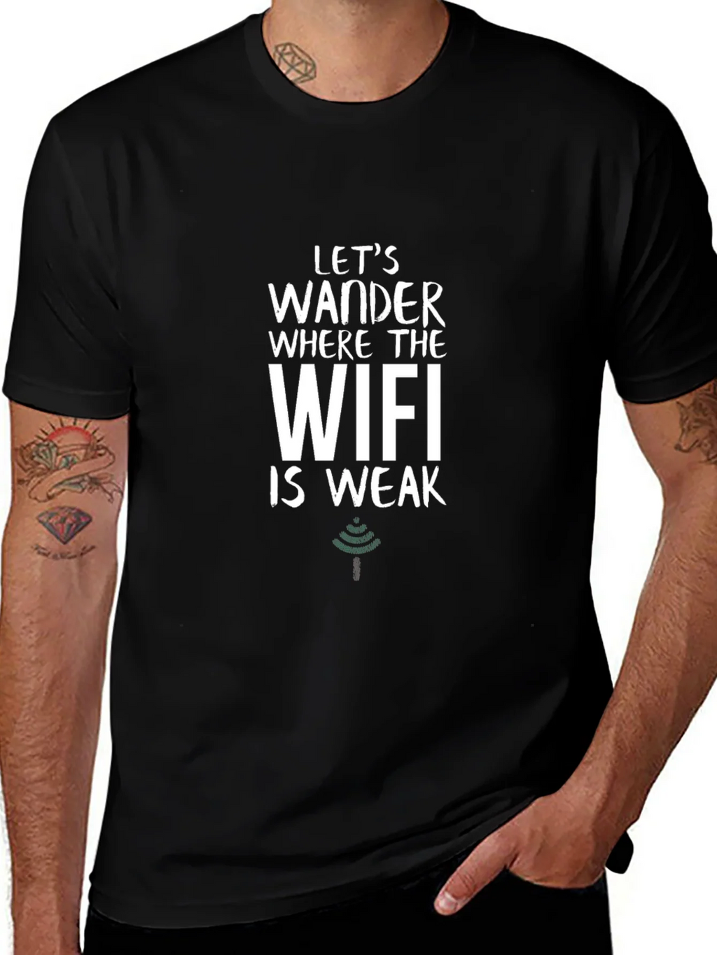Wander Where the WiFi is Weak T-Shirt product image 1