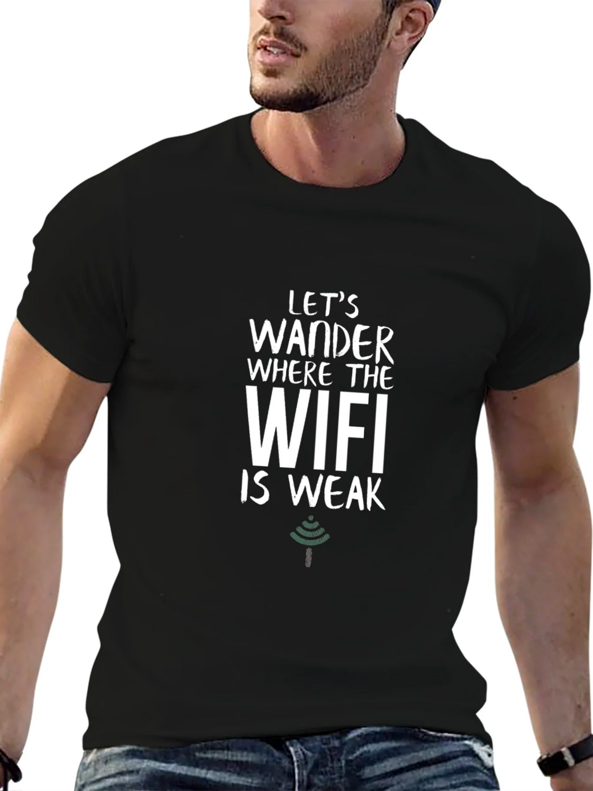 Wander Where the WiFi is Weak T-Shirt product image 6