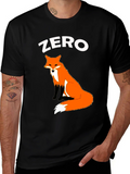 Zero Fox Given T-Shirt - Cute Animal Graphic Tee product image 1