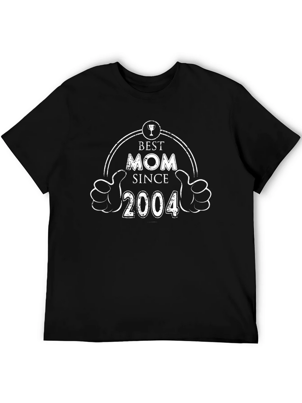Best Mom Since 2004 Graphic Tee - Black product image 5